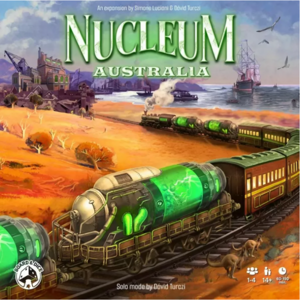 foto van het bordspel Nucleum: Australia Expansion - ENG