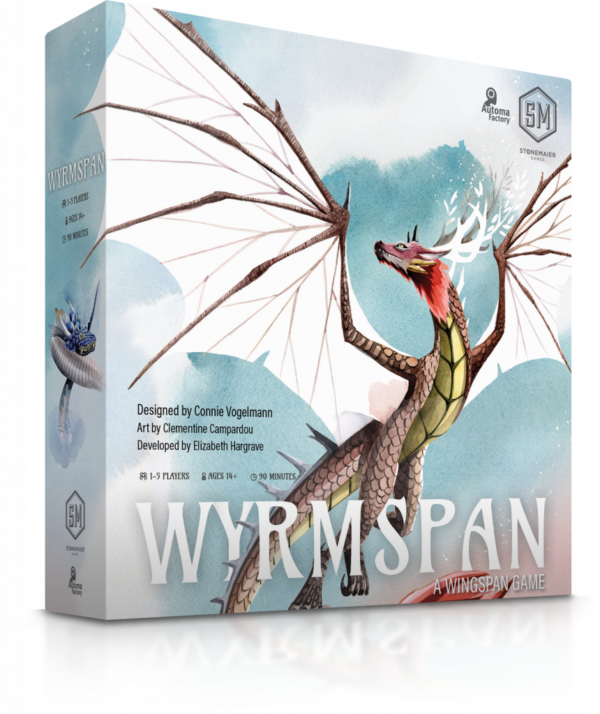 foto van het bordspel Wyrmspan - ENG